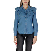 Only Blue Cotton Blouse